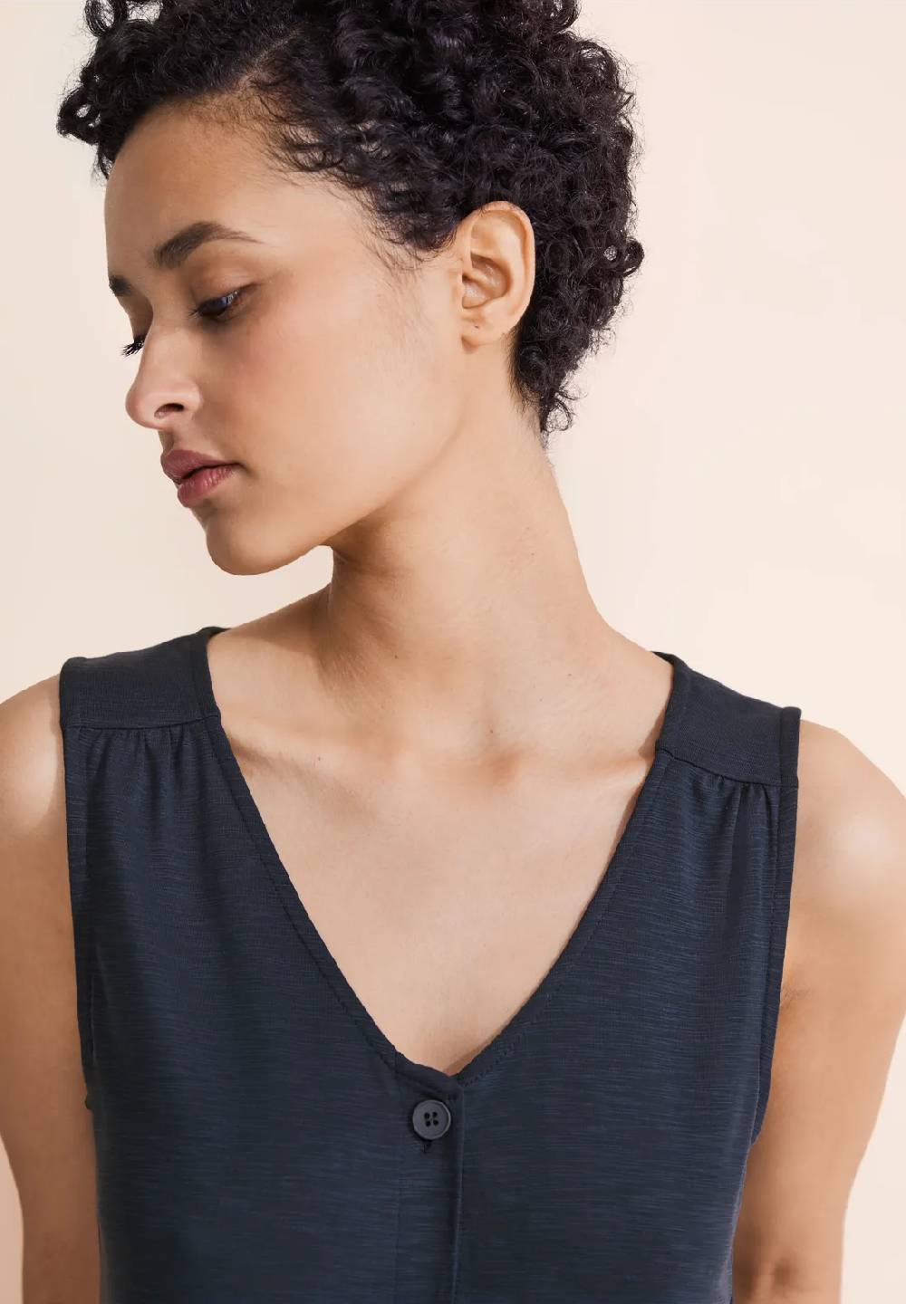 Street One Top im Seiden Look