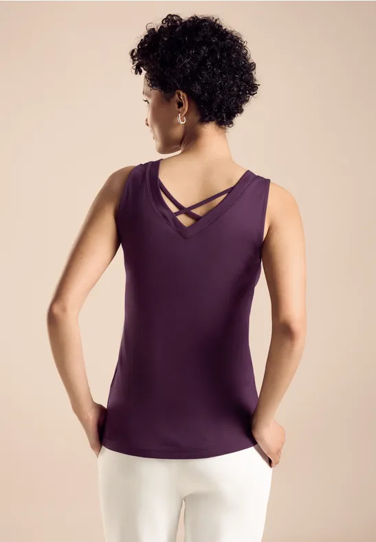 Street One Top Mit Bändern