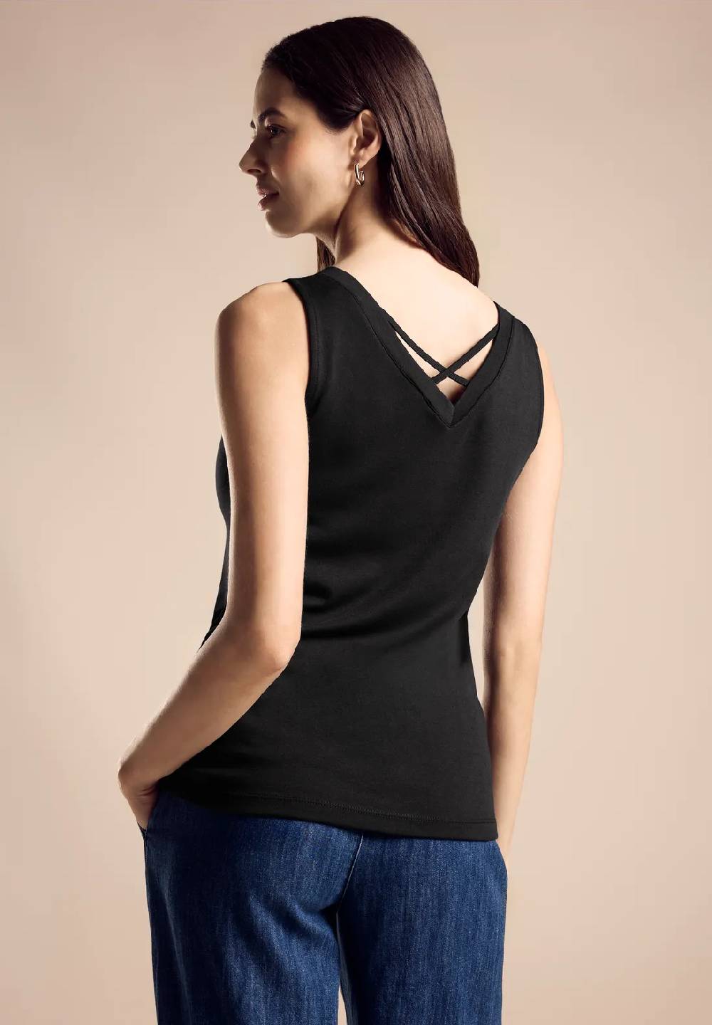 Street One Top Mit Bändern