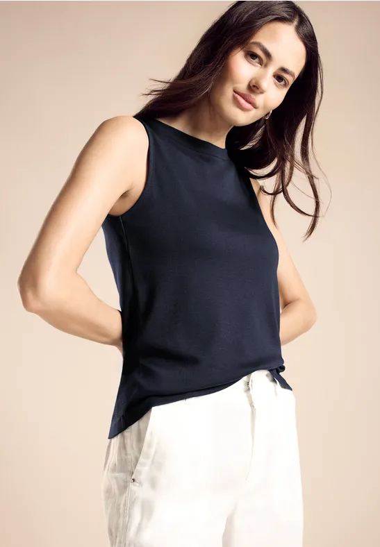 Street One Top Mit Bändern