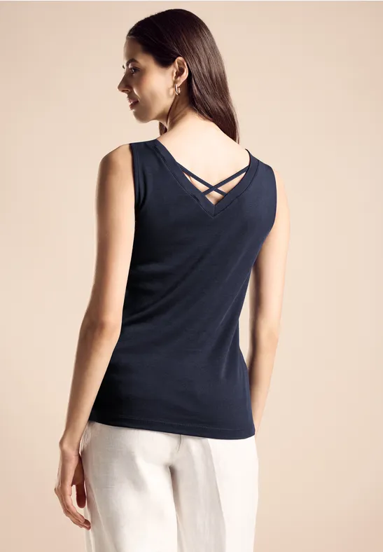 Street One Top Mit Bändern