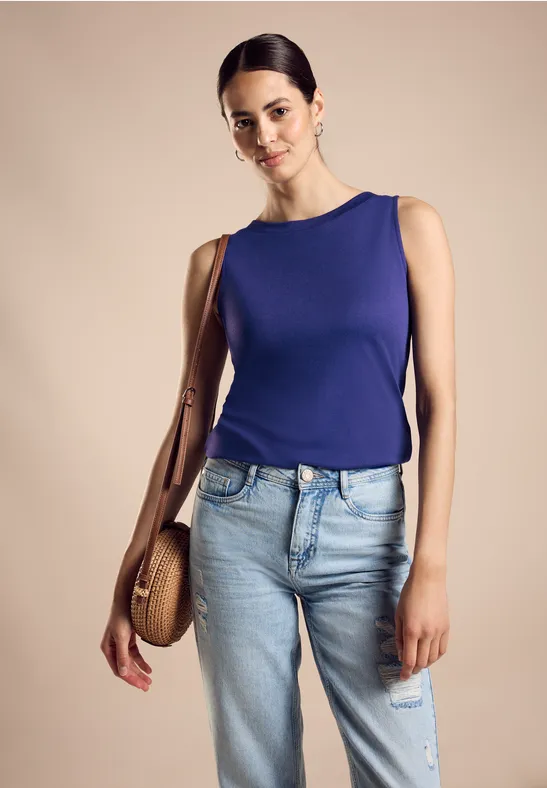 Street One Top Mit Bändern