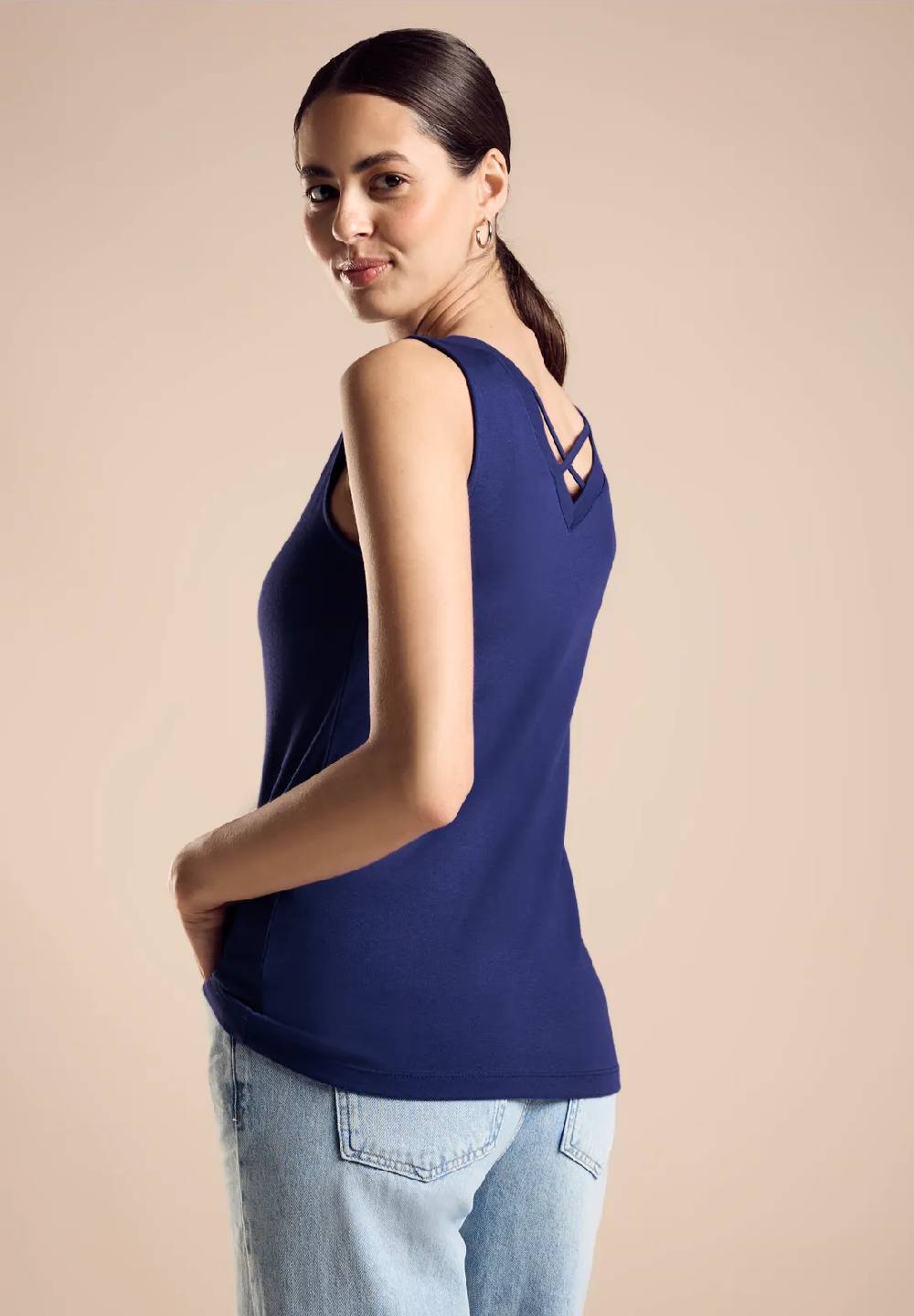 Street One Top Mit Bändern