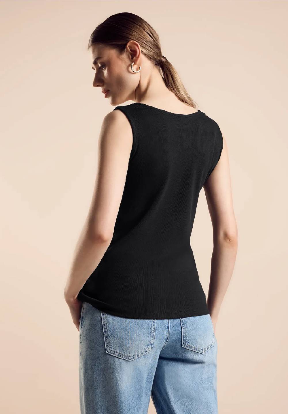 Street One Top Mit Herzausschnitt - Style GANIA