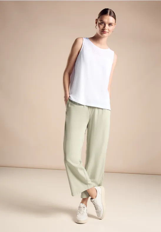 Street One Top Mit Spitze