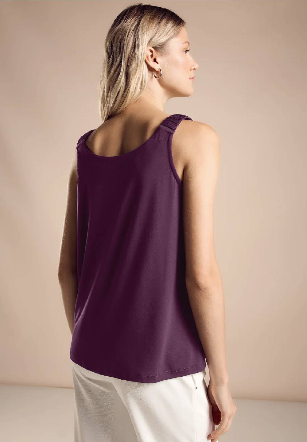 Street One Top Mit V-Neck