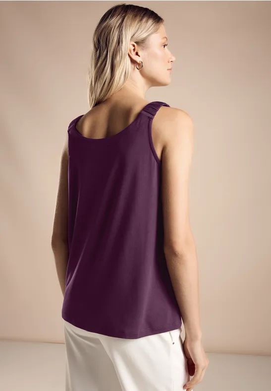 Street One Top Mit V-Neck