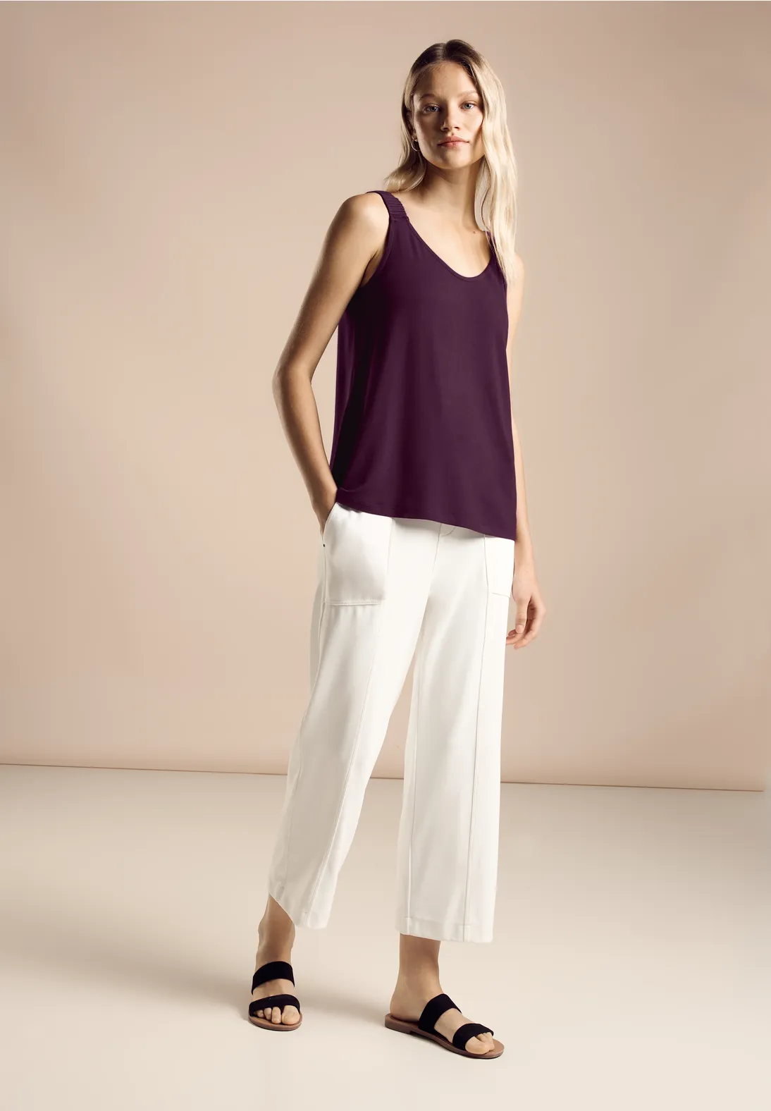 Street One Top mit V-Neck