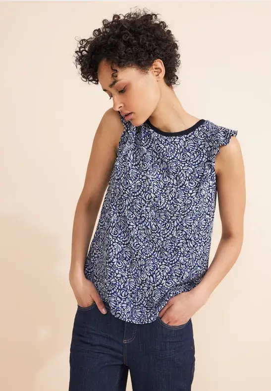 Street One Top Mit Volants
