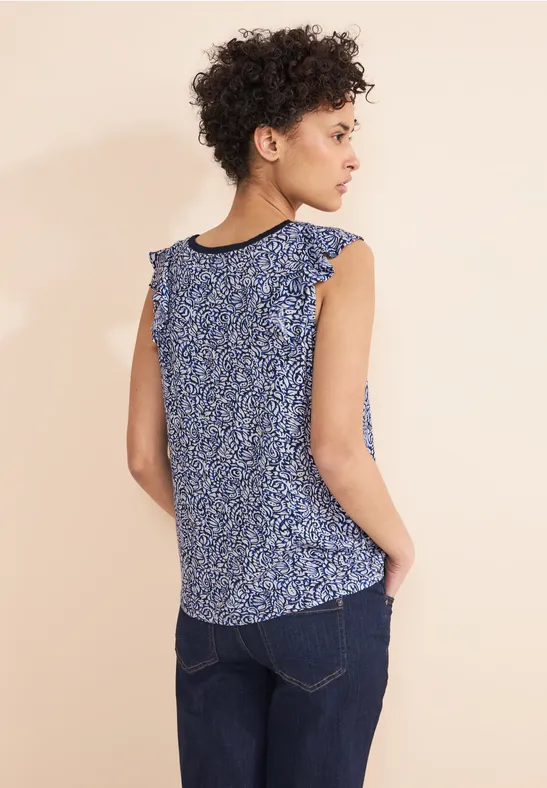 Street One Top Mit Volants