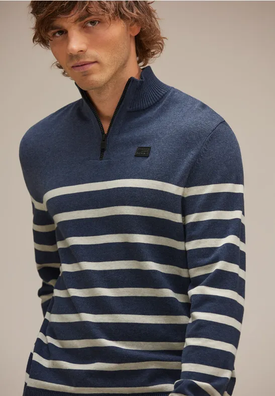 Street One Troyer Mit Streifenmuster