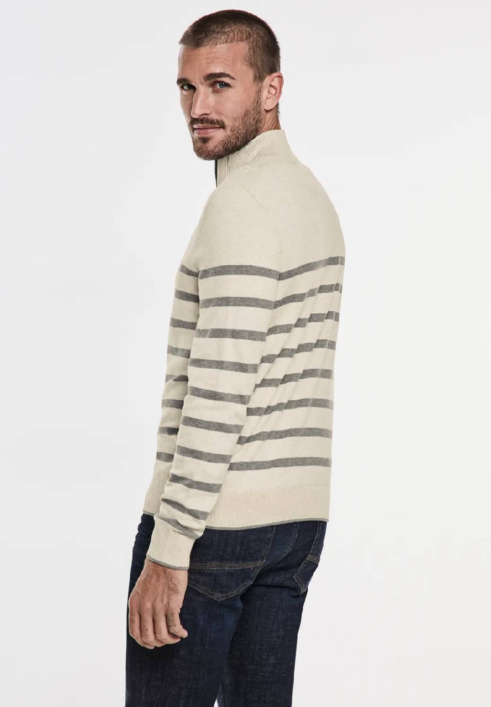 Street One Troyer Mit Streifenmuster