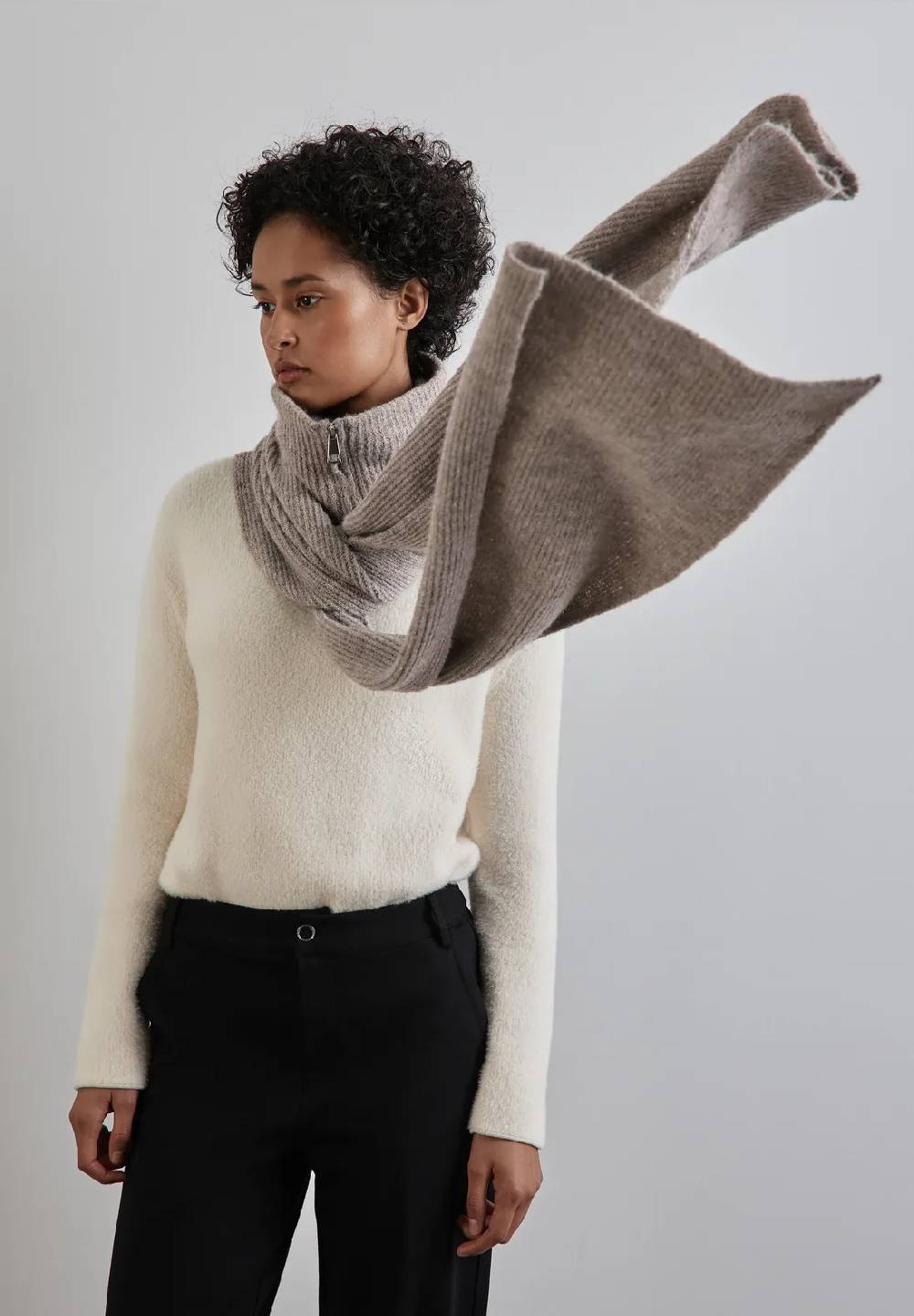 Street One Troyer Schal mit Zipper