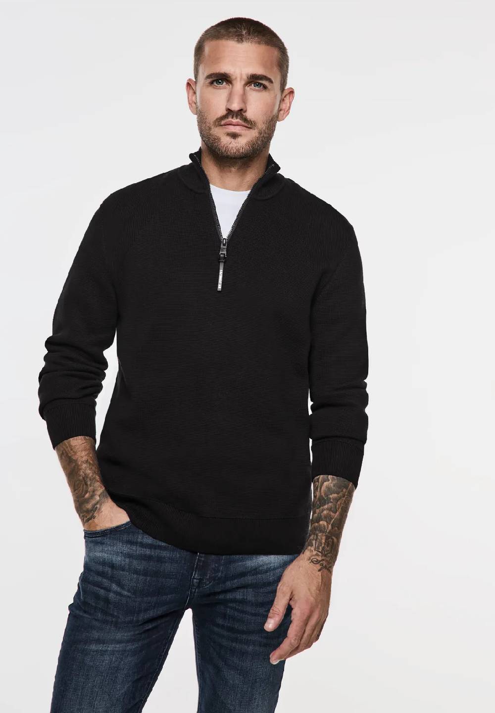 Street One Troyer Strickpullover