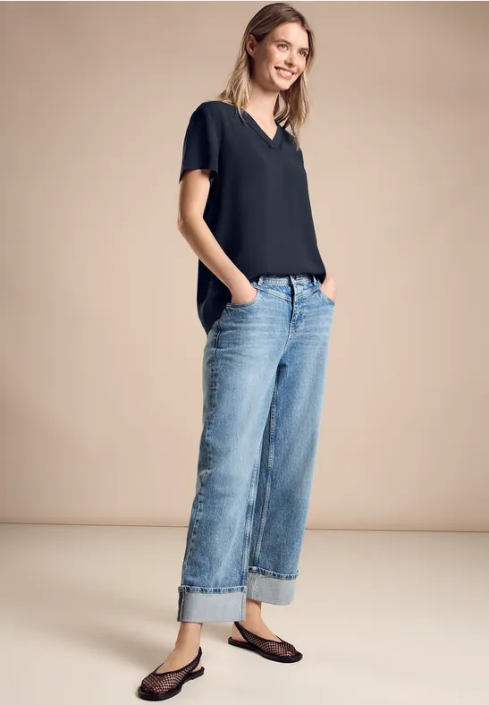 Street One Tunika Bluse Mit Print