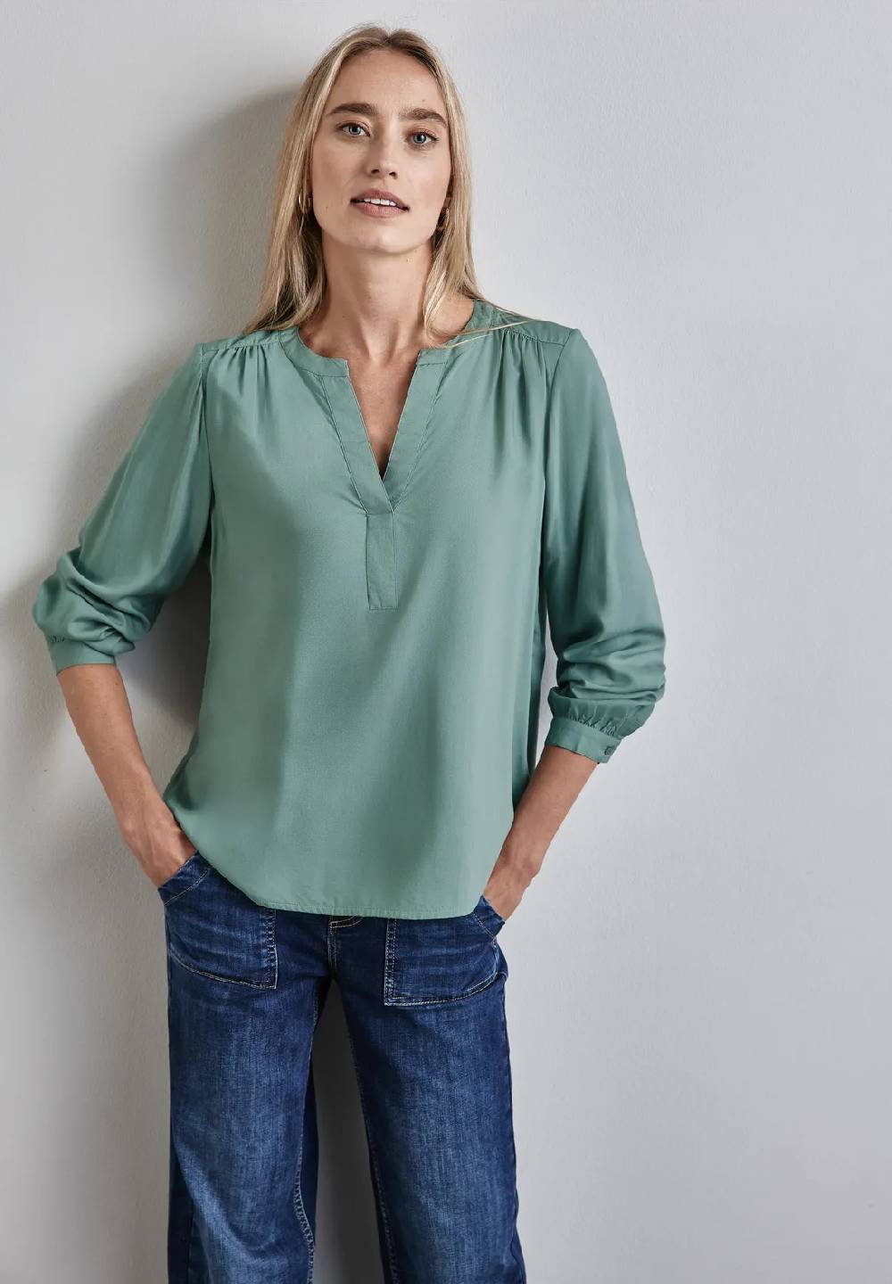 Street One Tunika in Unifarbe