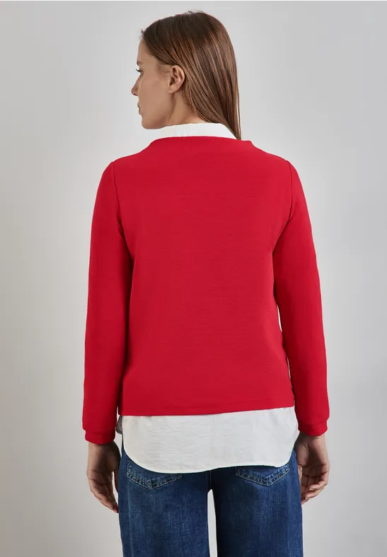 Street One Turtleneck Struktur-Shirt