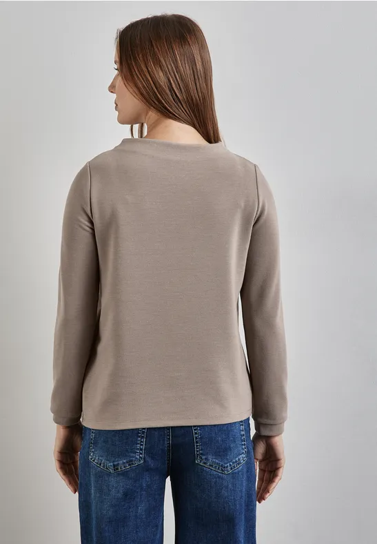 Street One Turtleneck Struktur-Shirt