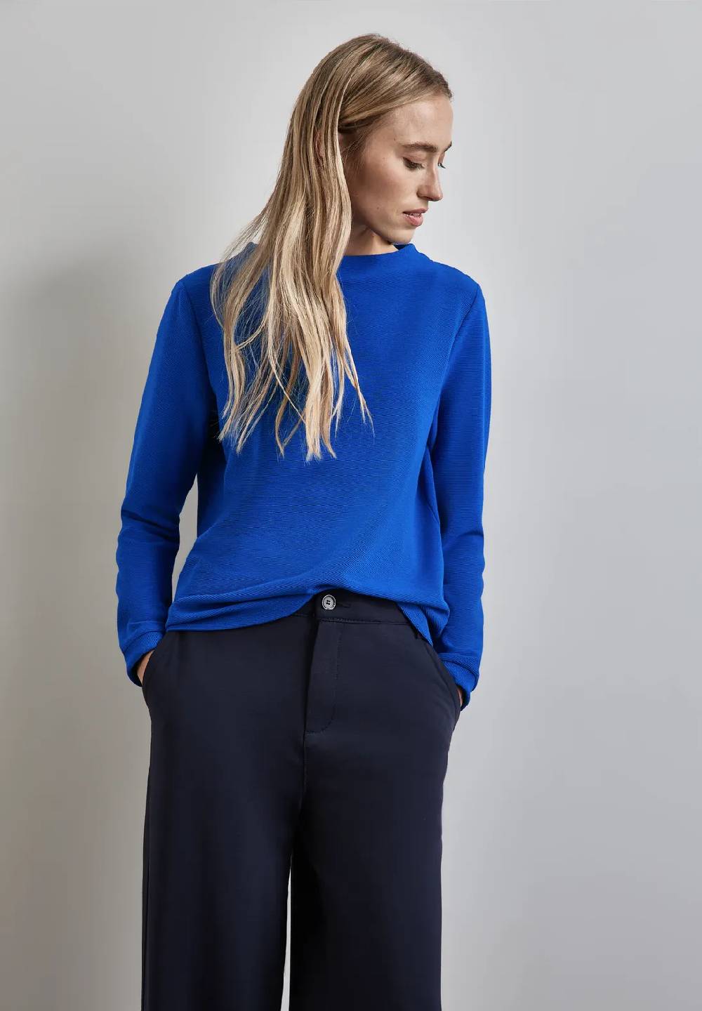 Street One Turtleneck Struktur-Shirt