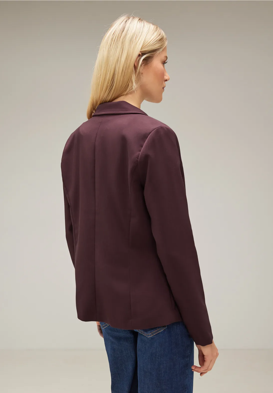 Street One Twill Blazer In Unifarbe - Style HANNI