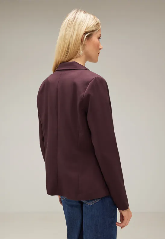 Street One Twill Blazer In Unifarbe - Style HANNI