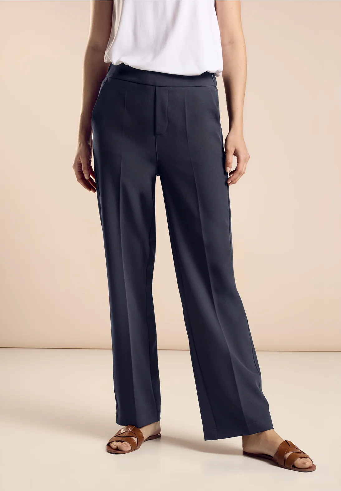 Street One Twill Hose im Loose Fit