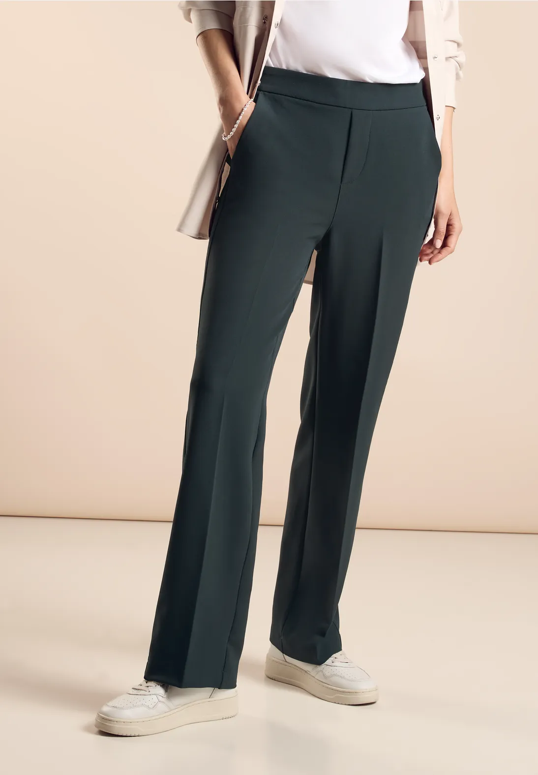 Street One Twill Hose im Loose Fit