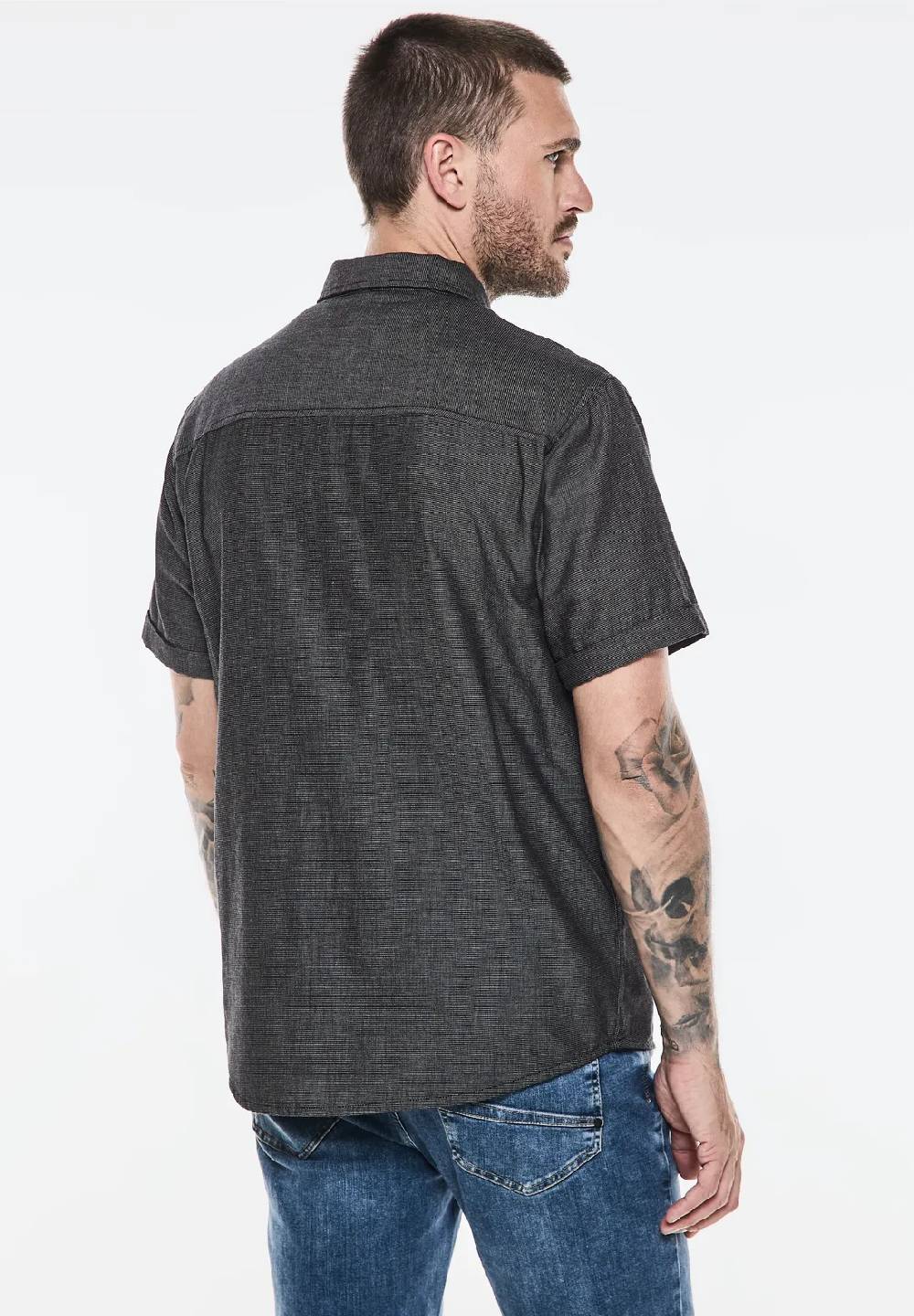 Street One Two Color Struktur Hemd