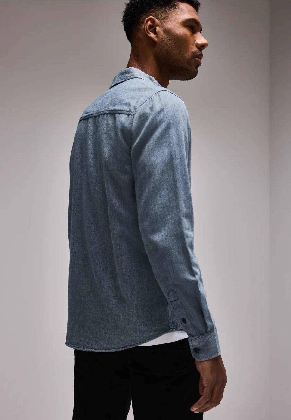 Street One Two Tone Flannelhemd