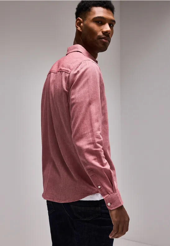 Street One Two Tone Flannelhemd