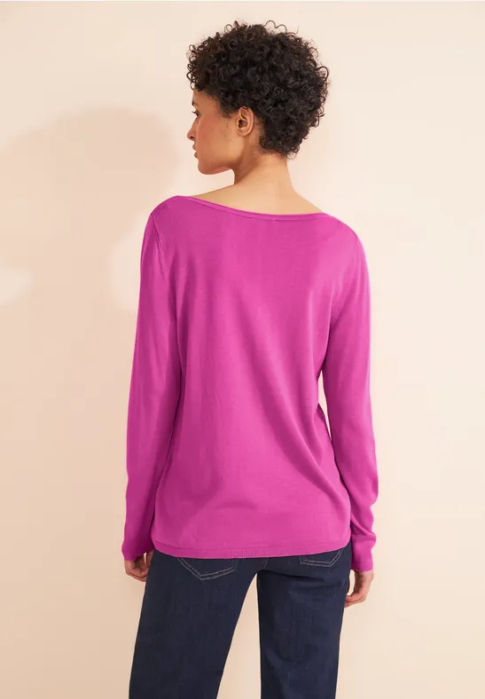 Street One U-Boot Ausschnitt Pullover - Style NOREEN