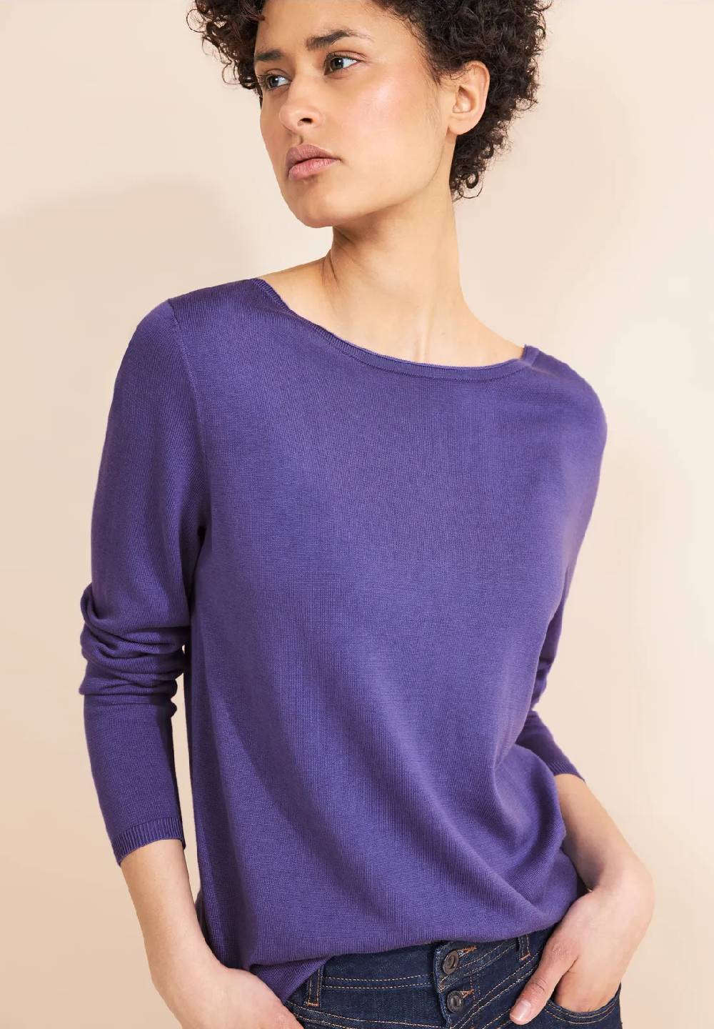 Street One U-Boot Ausschnitt Pullover - Style NOREEN