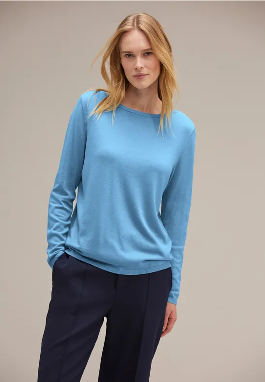 Street One U-Boot Ausschnitt Pullover - Style NOREEN