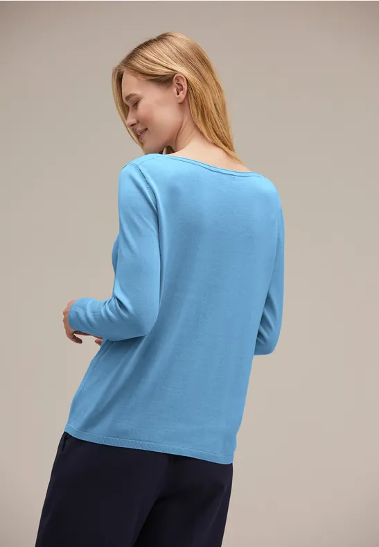 Street One U-Boot Ausschnitt Pullover - Style NOREEN