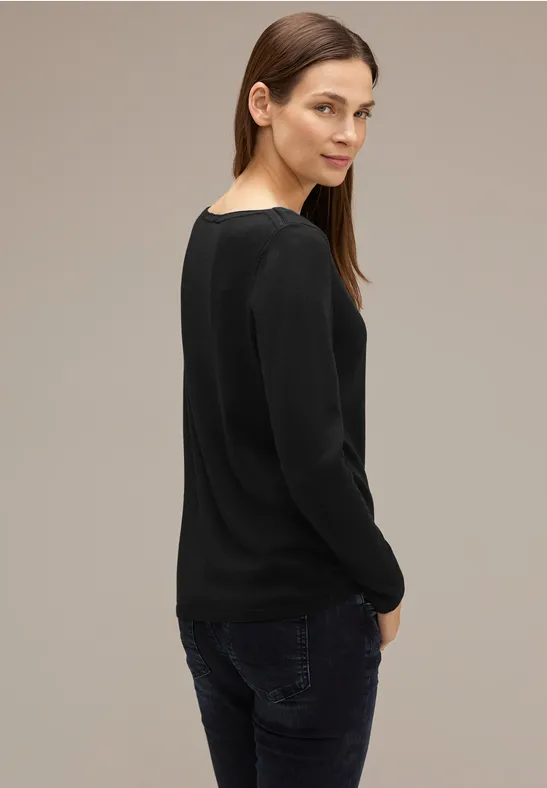 Street One U-Boot Ausschnitt Pullover - Style NOREEN