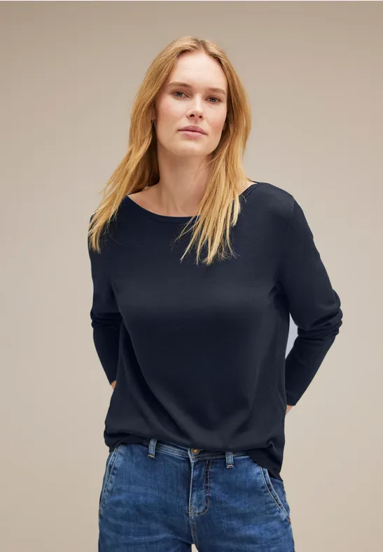 Street One U-Boot Ausschnitt Pullover - Style NOREEN