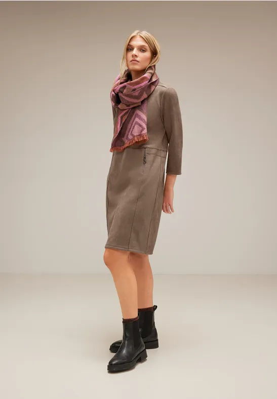 Street One Velours Kleid