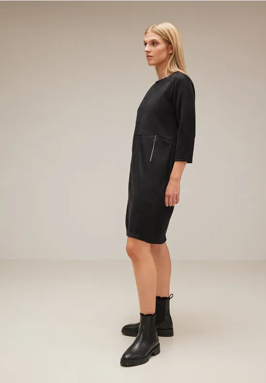 Street One Velours Kleid
