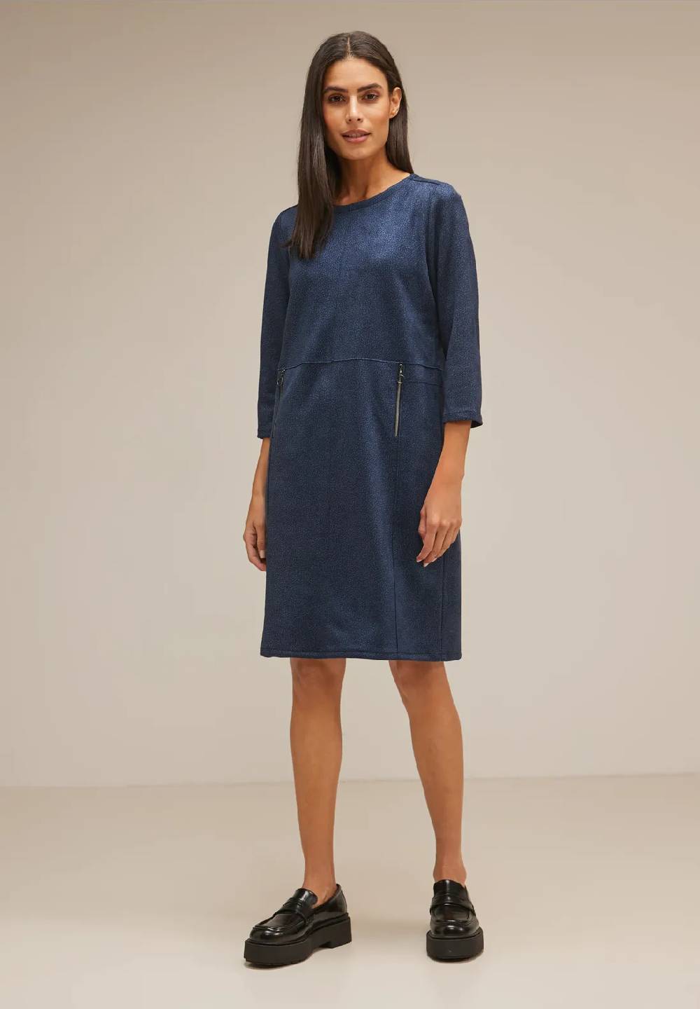 Street One Velours Kleid