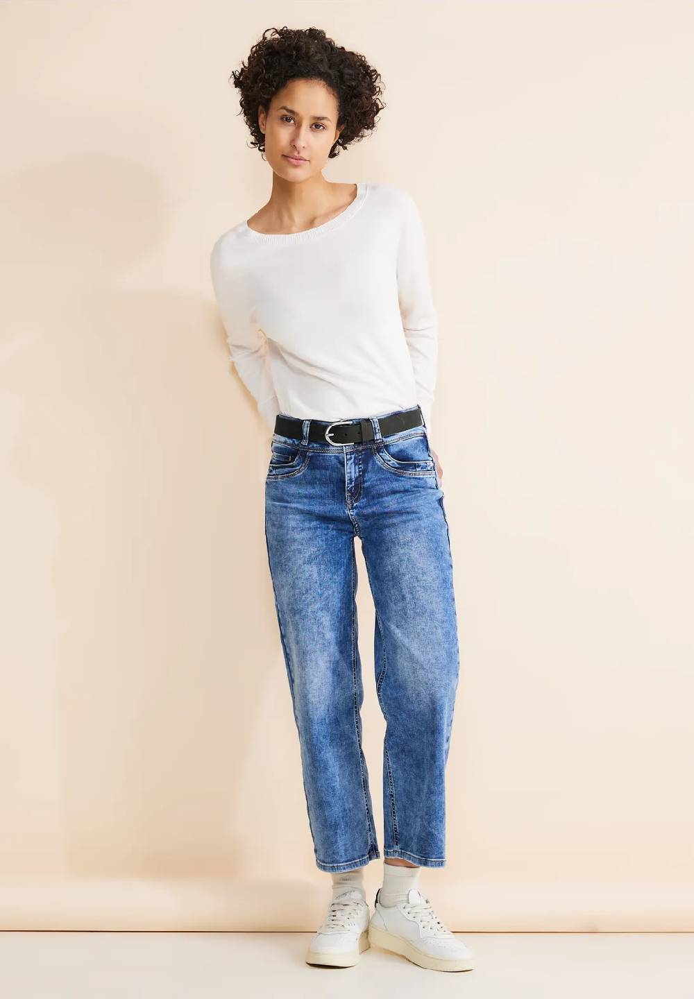 Street One Velours Leder Gürtel