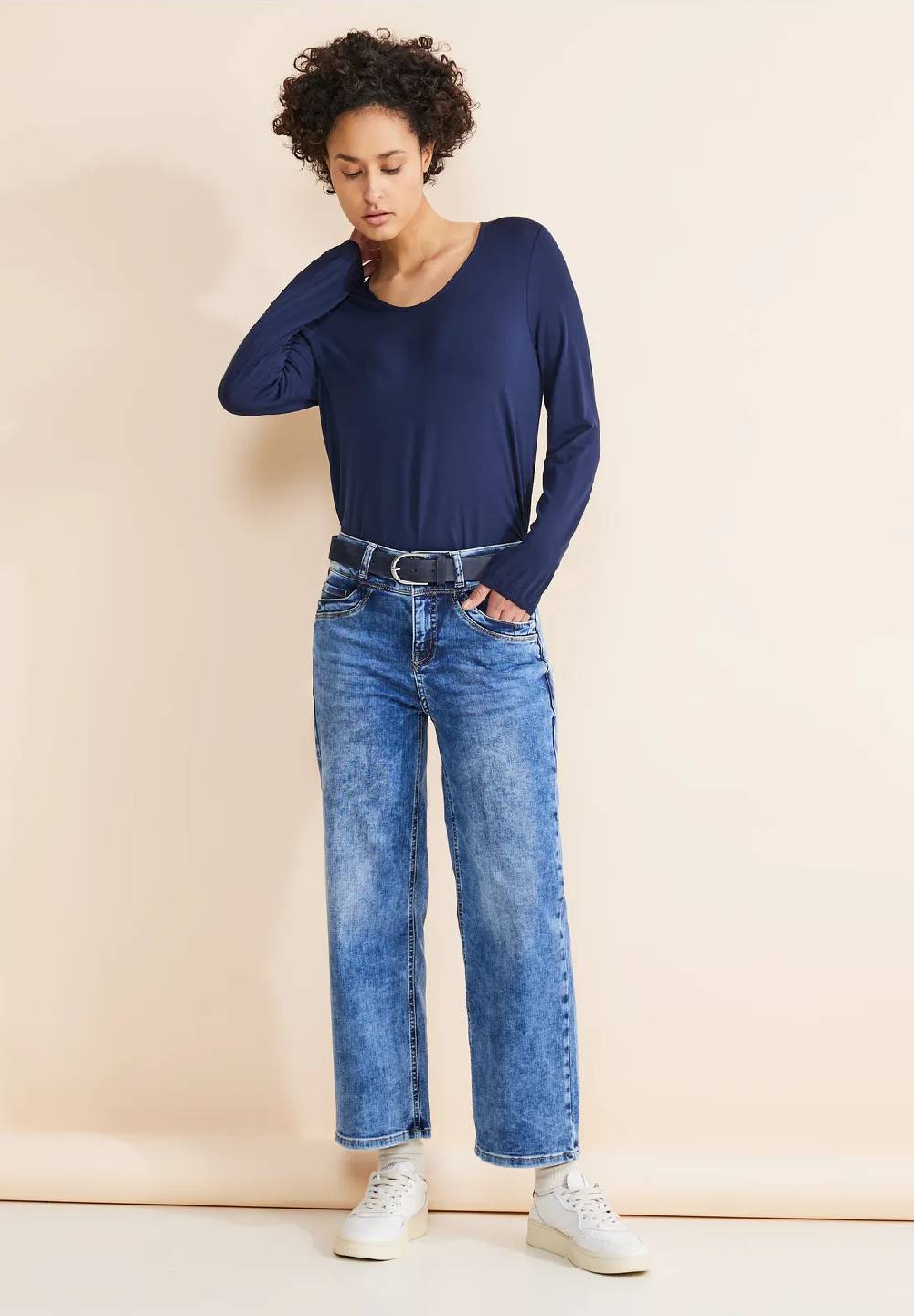 Street One Velours Leder Gürtel