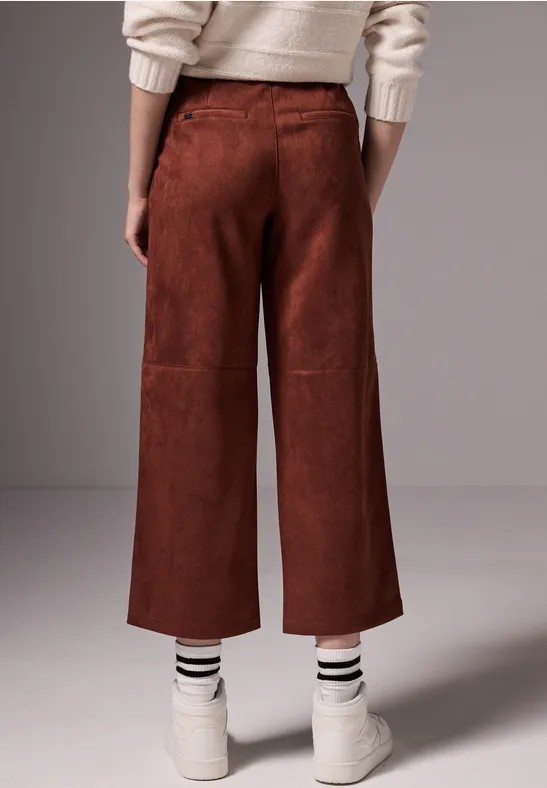 Street One Velours-Look Hose