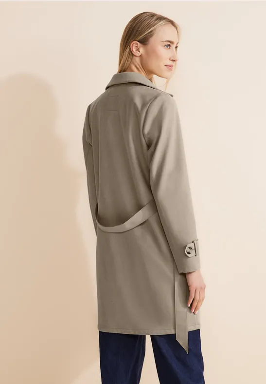 Street One Velours Trenchcoat