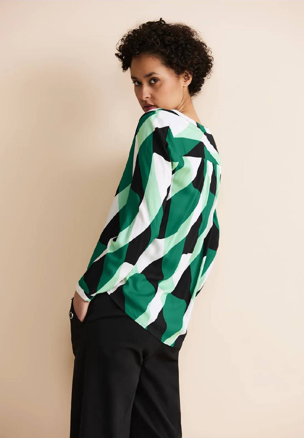 Street One Viskose Bluse Mit Print - Style BAMIKA
