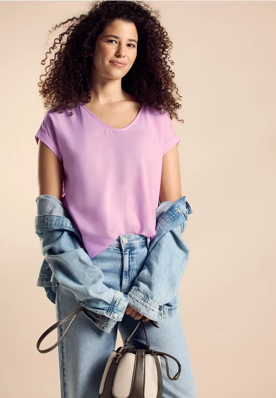 Street One Viskose Bluse - Style LAURENTIA