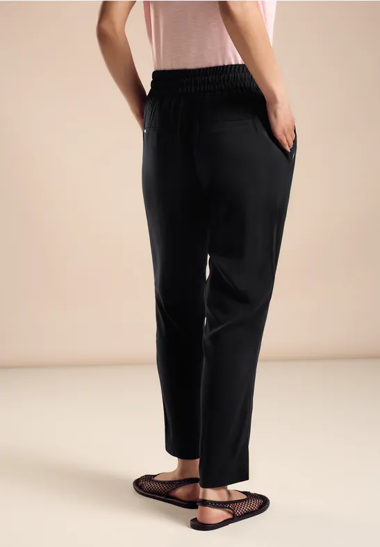 Street One Viskose Hose In Unifarbe - Style BONNY
