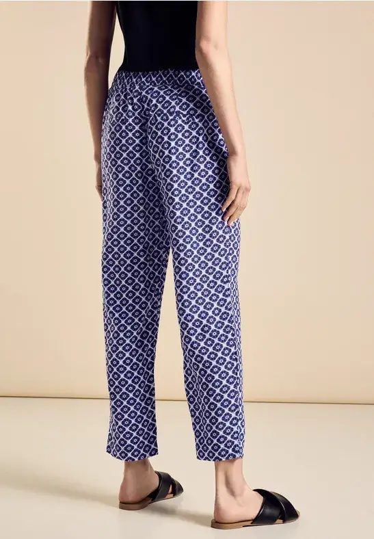Street One Viskose Hose Mit Print - Style BONNY