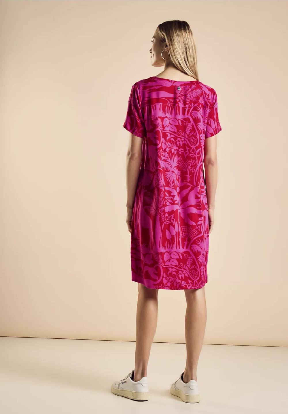 Street One Viskose Kleid Mit Print