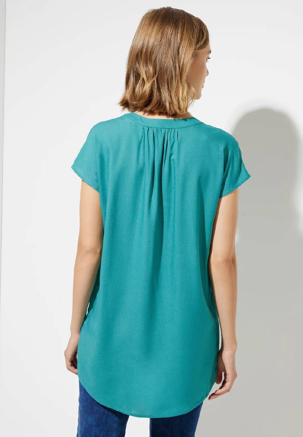 Street One Viskose Long Blusenshirt