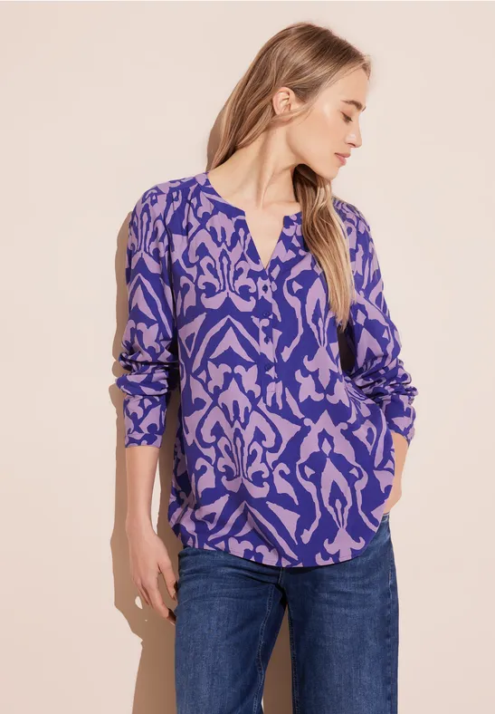 Street One Viskose Print Bluse - Style BAMIKA